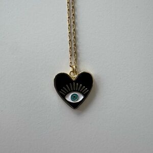 Peggy Li seeing eye heart Pendant Necklace